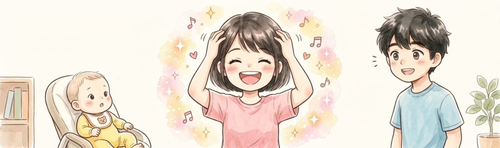 出産後に抜け毛が気になるママが思い切ってショートヘアにして感動している